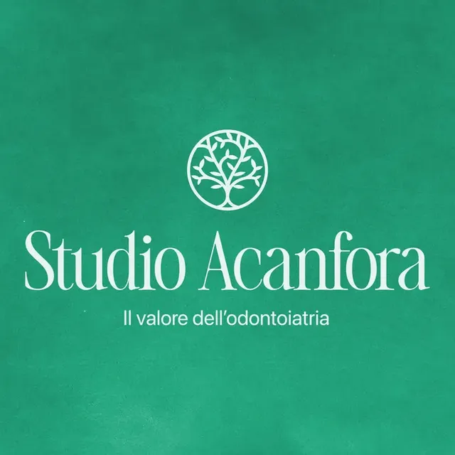 Lavoro di ri.creativo per Studio Acanfora, Studio odontoiatrico