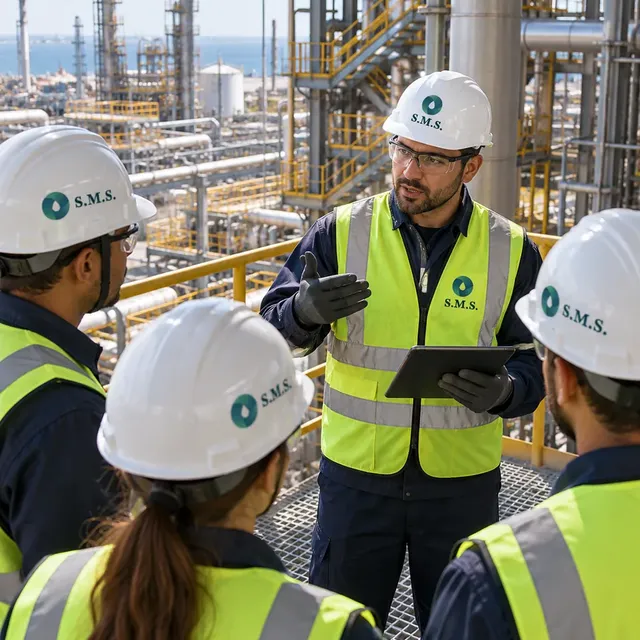 Lavoro di ri.creativo per S.M.S., Safety & facility management